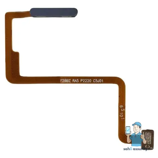 Fingerprint Sensor with Flex Cable for Realme 10 Pro Blue